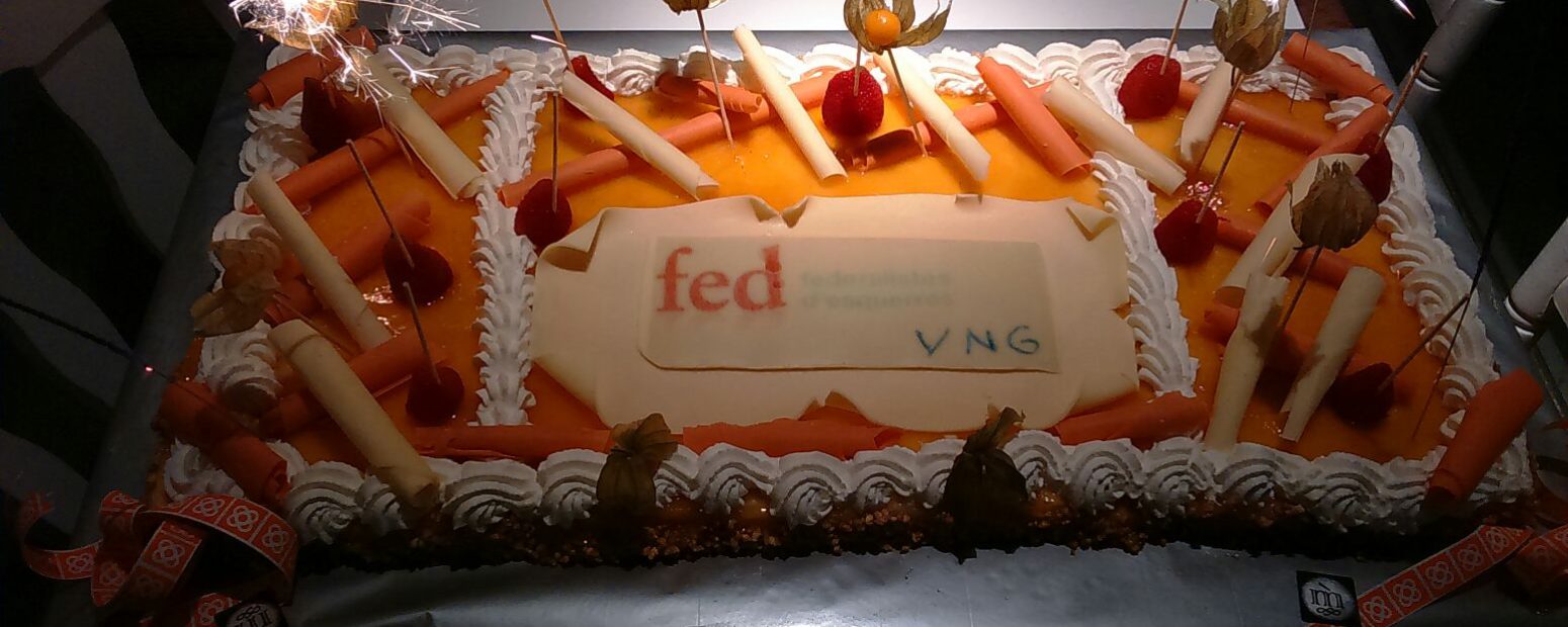 Pastel Fed Pastís elaborat pel grup Fed de Vilanova i la Geltrú